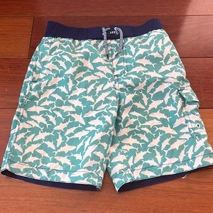 Cabana Life size 7 shark swim trunks